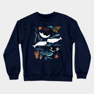 Canadian Whale Watching Crewneck Sweatshirt
